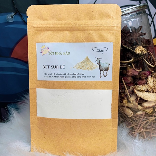 Bột sữa dê lọc khuẩn organic
