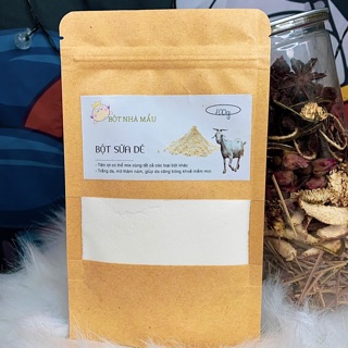 Bột sữa dê lọc khuẩn organic