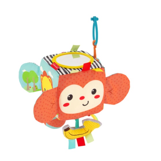 Đồ chơi khám phá Infantino Peek & Seek Sensory Discovery Cube