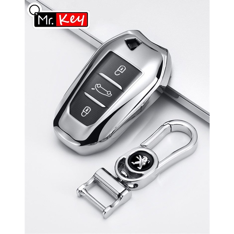 Vỏ bảo vệ chìa khóa xe hơi Peugeot 2008 / 3008 / 4008 / 5008 / 308 / 408 / 508 chất lượng cao