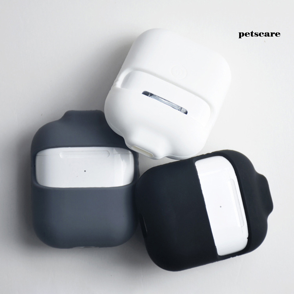 Vỏ Bảo Vệ Hộp Sạc Tai Nghe Airpods 1 / 2 Bằng Silicon Mềm Chống Rơi Có Thể Giặt Sạch | BigBuy360 - bigbuy360.vn