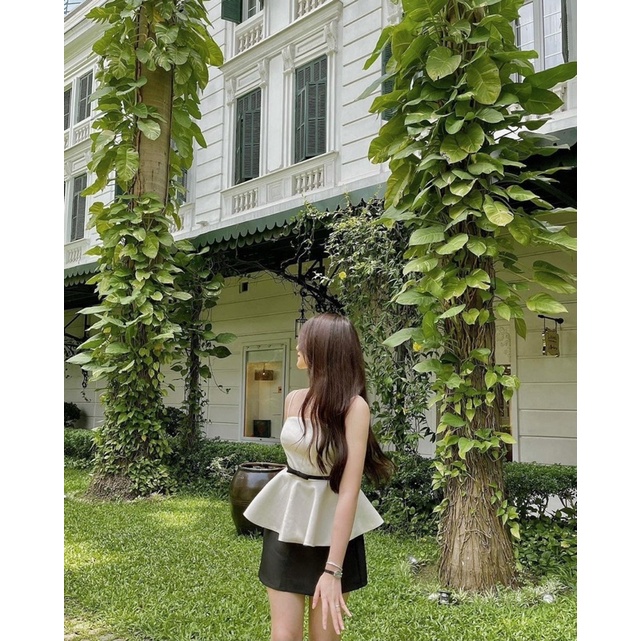 SET 2S PELUM TRẮNG XOÈ + CV ĐEN