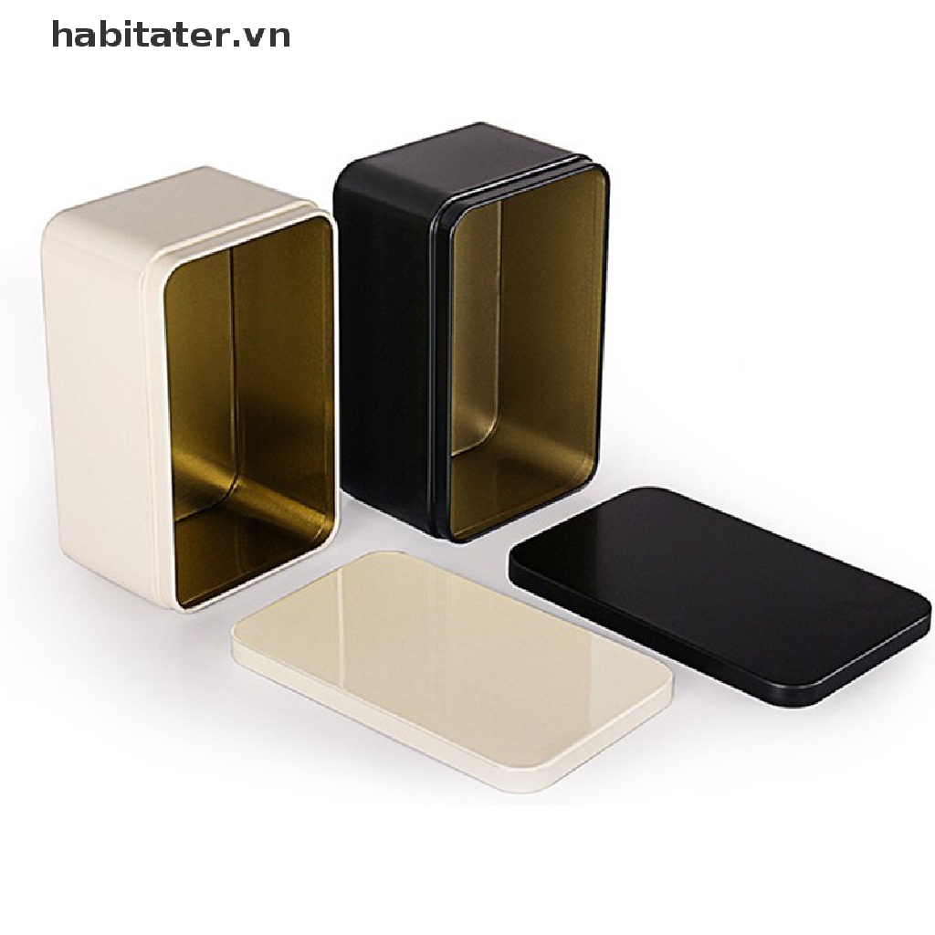 1 Hộp Thiếc Đựng Trà / Bánh Quy / Bánh Quy Bằng Kim Loại