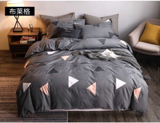 Chăn ga gối 5 món cotton poly nhập