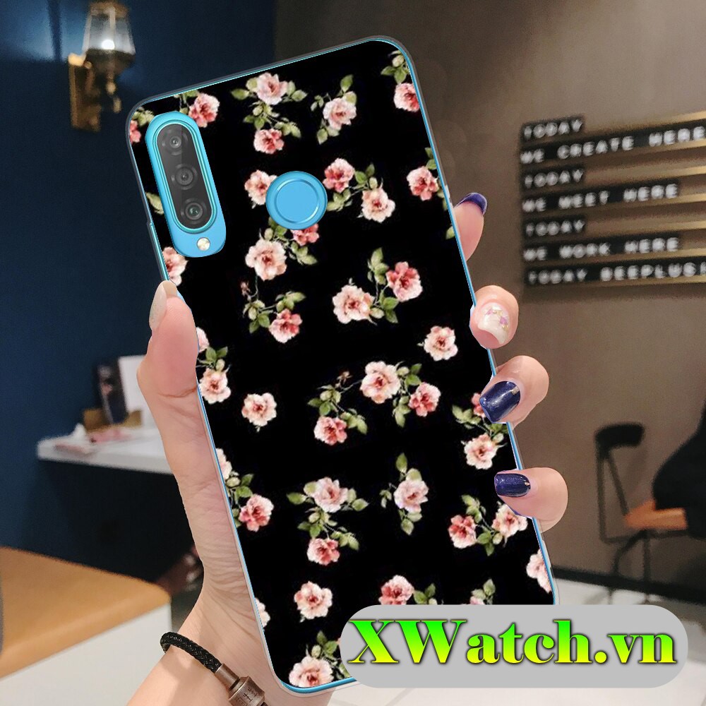 Ốp silicon in hình Huawei Nova 3i Nova 3e P30 lite P30 Y9 2019 Y9 prime Y7 pro Honor play Hoa lá