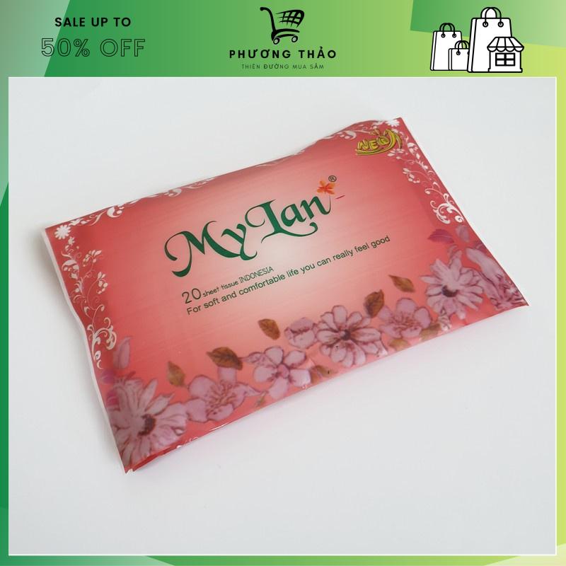 COMBO 10 GÓI GIẤY ĂN VÍ MYLAN NHỎ GỌN TIỆN DỤNG SIÊU RẺ GIÁ TỐT