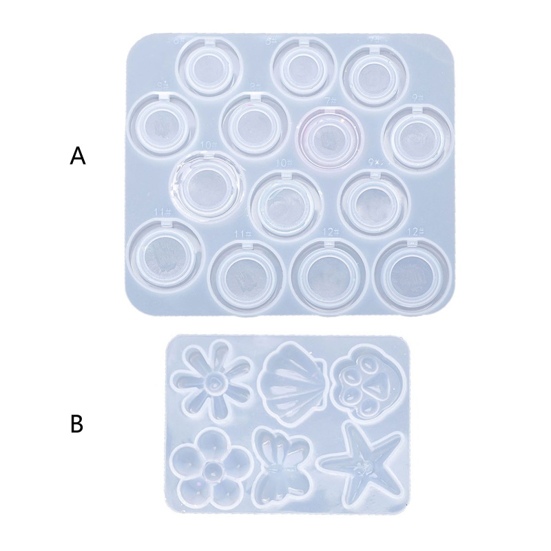 Khuôn Silicone Làm Nhẫn Có Thể Xoay Giảm Căng Thẳng