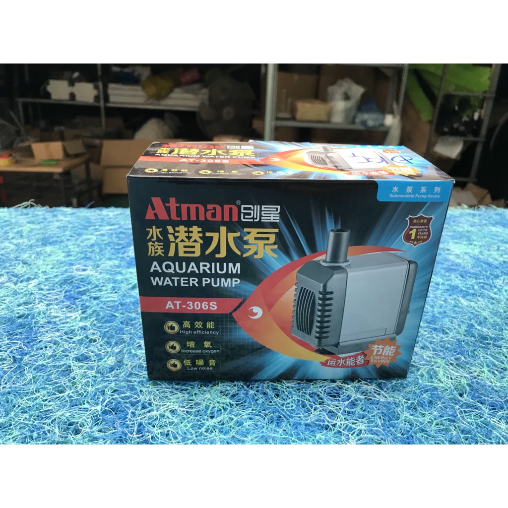 Máy bơm Atman AT 301S-AT 302S -AT 303S- AT 304S-AT 305s-AT 306S- Máy bơm nước bể cá atman cho hồ cá cảnh