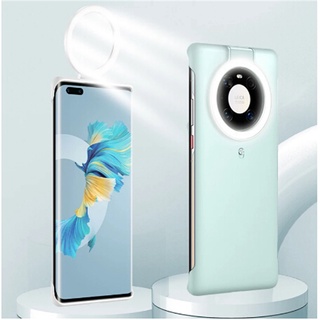 Ốp điện thoại Borofone chống bám vân tay chống mồ hôi tích hợp vòng đèn led sáng tạo cho Huawei Mate 40 Pro