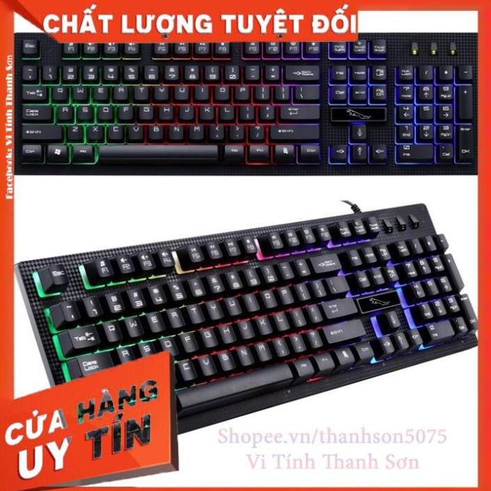 BÀN PHÍM G20 GAME LED 7 MÀU + Tặng lót chuột Logitech - Vi Tính Thanh Sơn