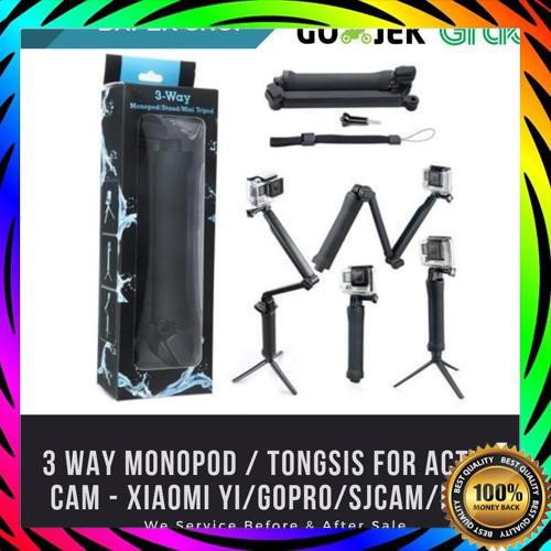 Gậy 3 Chân Kẹp Máy Ảnh Xiaomi Yi Gopro Sjcam Brica Action | BigBuy360 - bigbuy360.vn