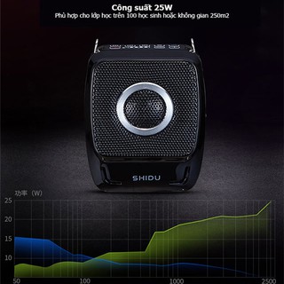 Máy trợ giảng không dây, có bluetooth Shidu SD-S92