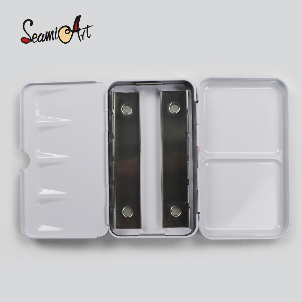 SeamiArt Multi Functional Portable Metal Foldable Painting Box