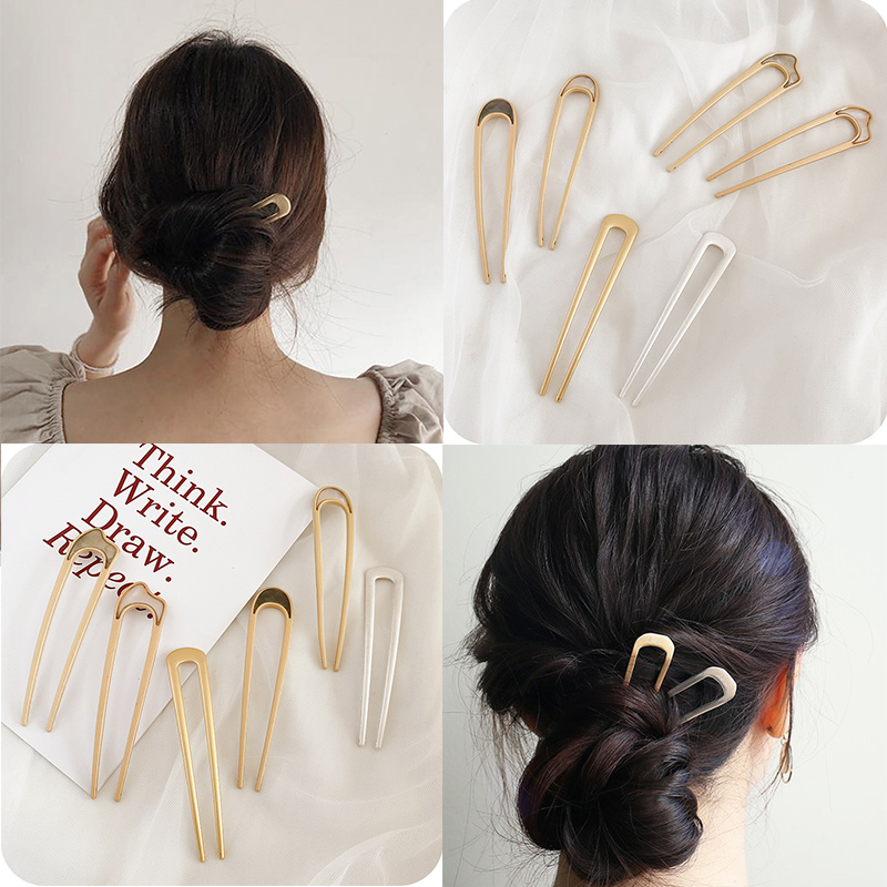 Trâm Cài Tóc Phong Cách Retro Hàn Quốc Xinh Xắn Cho Nữ