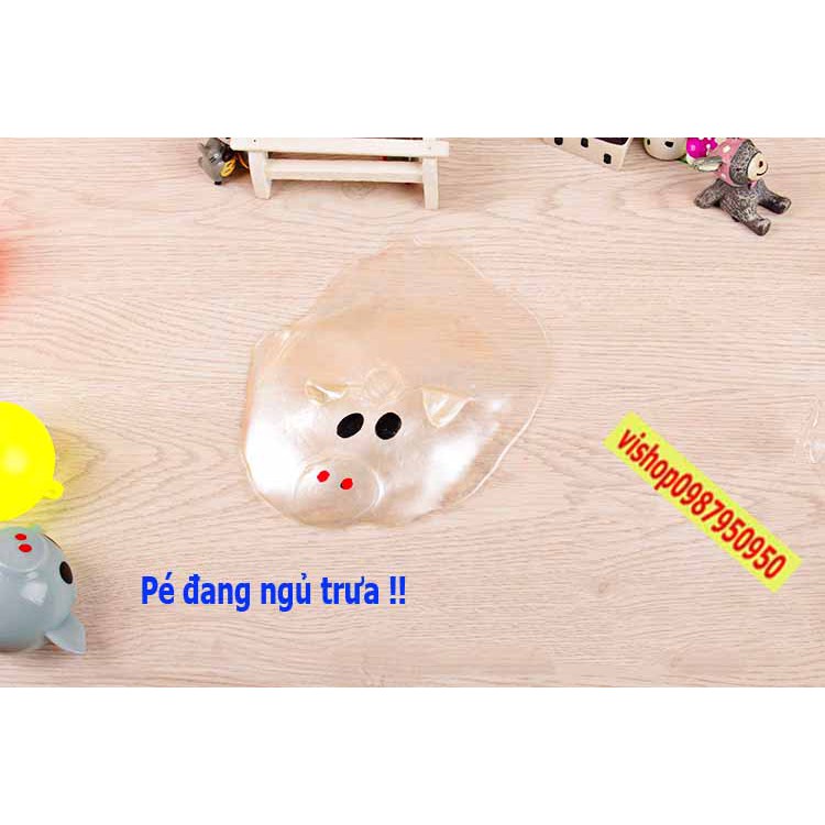 gudetama trứng bóp trut giận heo bẹp dí