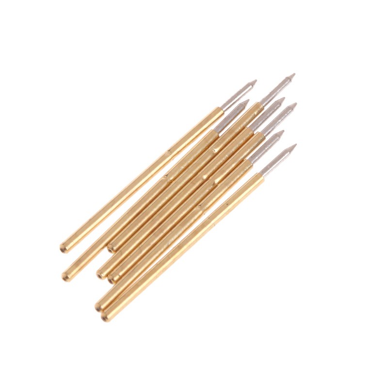 Bộ 100 cái chân Pogo dò kiểm tra lò xo P50-B1 đường kính 0.5mm dài 16.35mm