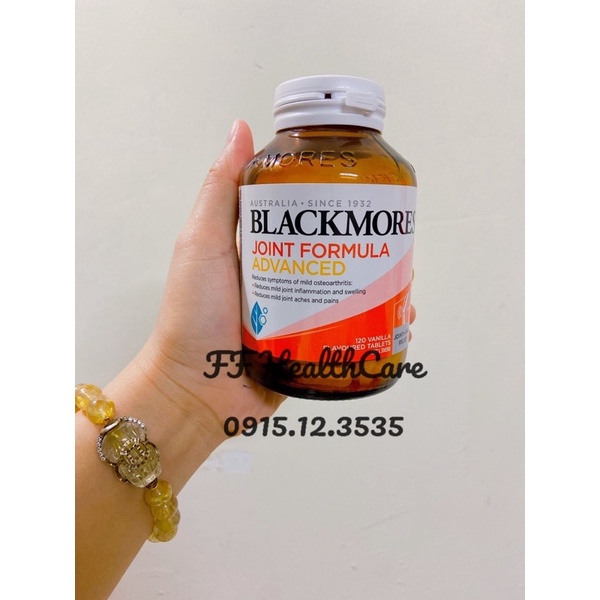 Viên Uống Bổ Xương Khớp Blackmores Joint Formula Advanced- Bôi Trơn Sụn Khớp, Giảm Đau Khớp