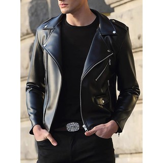 Áo Khoác Da Biker Cao Cấp, Thòi Trang Nam mẫu mới nhất