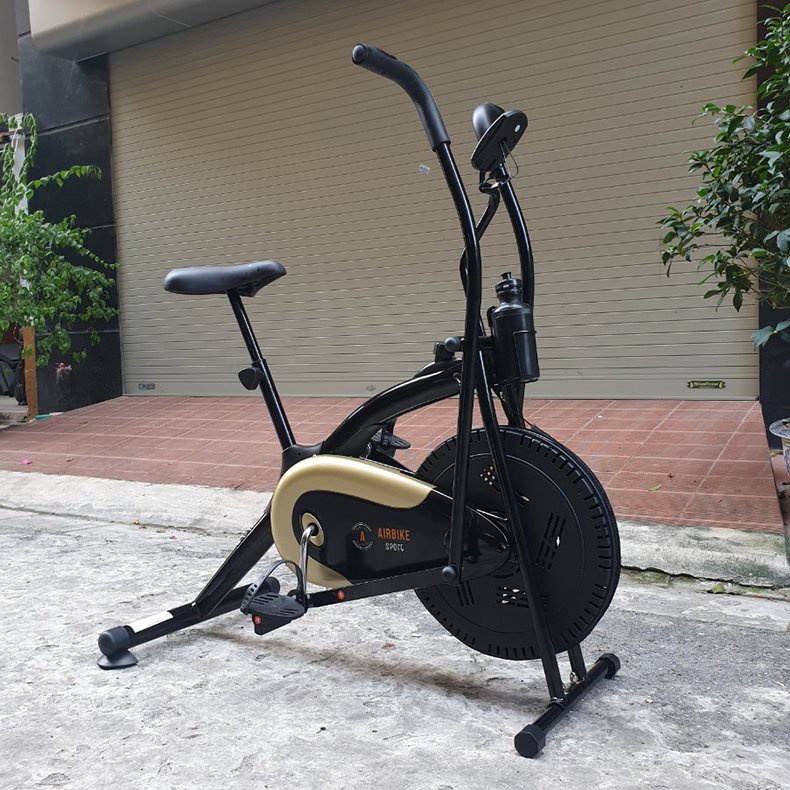 Xe Đạp Tập Thể Dục Liên Hoàn AirBike MK299 Chính Hãnh + Tặng Kèm Máy Massage Xung Điện