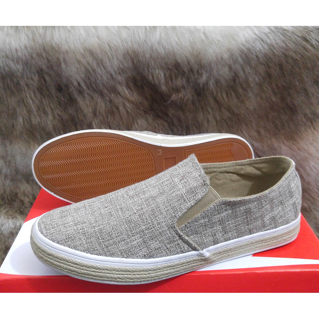 Giày Lười nam vải đẹp siêu phong cách - Giày slip on nam - Giày mọi