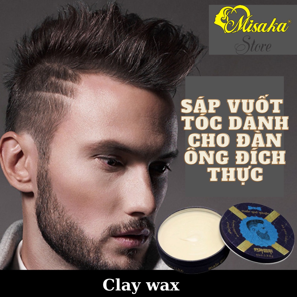 Gel-Wax Vuốt Tóc Nam Male God Gingle - Cao cấp