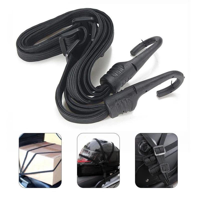 Dây Buộc Hành Lý/Mũ Bảo Hiểm 60CM Co Giãn Thông Dụng Cho Xe Máy/Xe Đạp