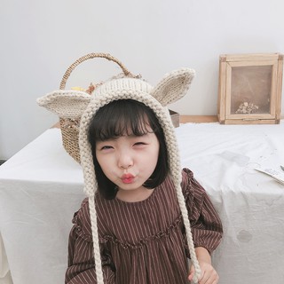 Mũ len bé gái chất đẹp xuất hàn