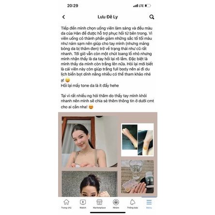 VIÊN UỐNG XINH ĐẸP PYEONG - AHN TRẮNG DA