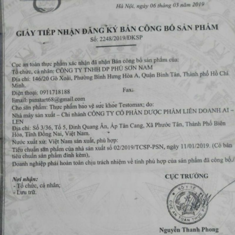 Combo 2 hộp Testomax chiết xuất hàu (mỗi hộp 30 viên)