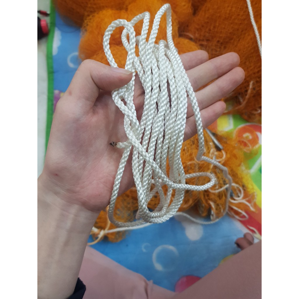 Chài Đánh Cá Chài Dù Bắt Tép Bung 4m Tặng Kèm Dây Dài 3m 🔰 Hàng Chính Hãng Giá Siêu Rẻ 🔰 Chài Dù