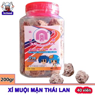 Ô Mai Xí Muội Mặn Thái Lan 200gr (40 viên)