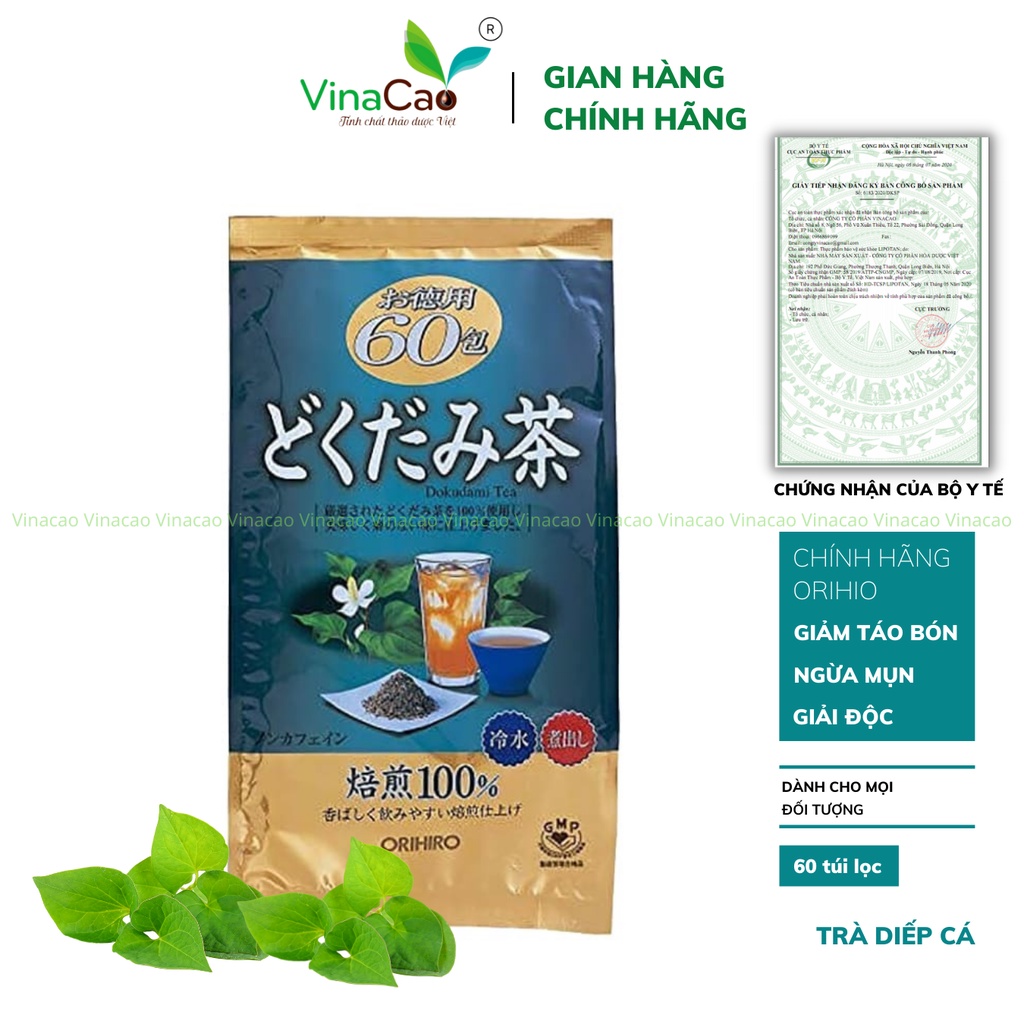 Trà diếp cá thanh nhiệt, giải độc ORIHIRO Nhật Bản [DATE 2024]