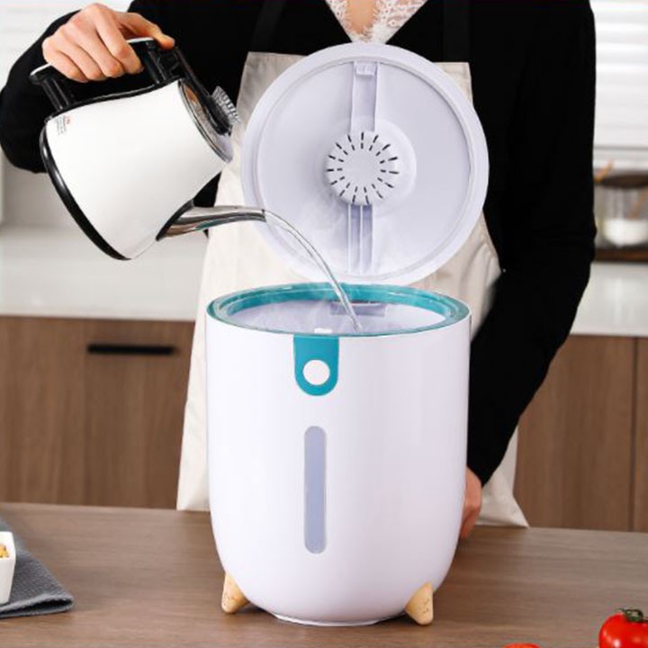 THÙNG ĐỰNG GAO 12KG CHẤT LIỆU BỀN ĐẸP-HÌNH TRỤ