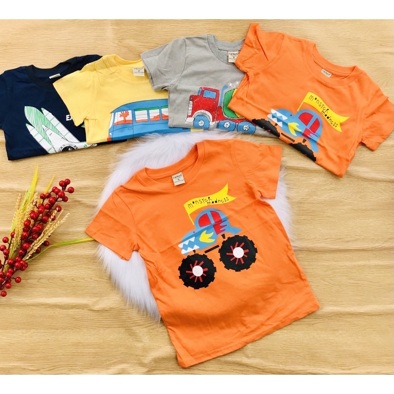 🚁 Áo thun coton xuất cho bé trai từ  10-20kg