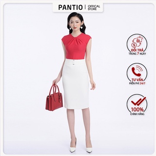 Áo dệt kim chất liệu cotton kiểu dáng đơn giản dáng ôm  FAC3003- PANTIO