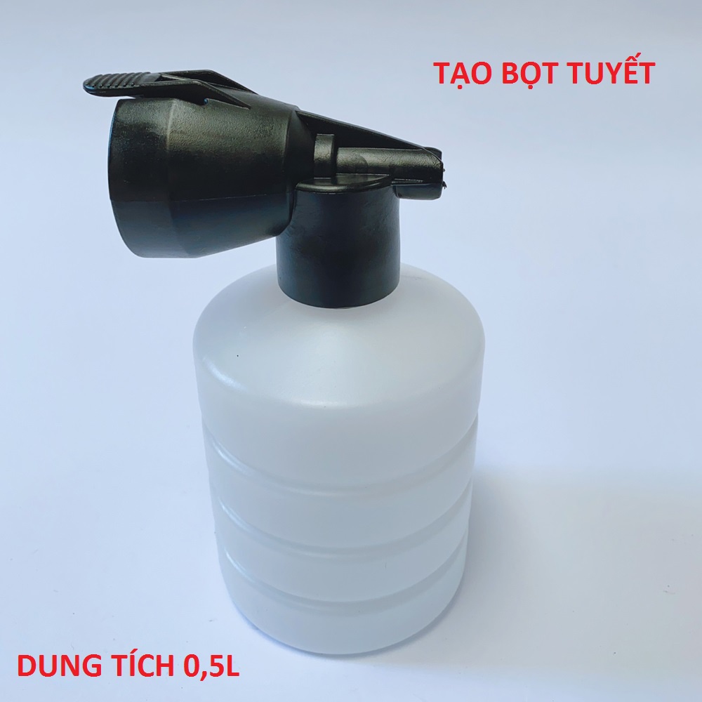 [Siêu Sale] Bình Tạo Xà Phòng,Bọt Tuyết Sử Dụng Cho Các Dòng Sung Phun Áp Lực , Cao Áp Máy Rửa Xe