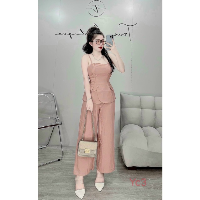 SÉT NỮ DÀI HAI DÂY CHẤT COTTON LẠNH CỰC XINH CHO CÁC QUÝ CÔ TH