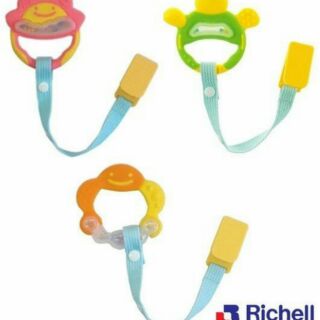 Xúc xắc gặm nướu có dây đeo Richell