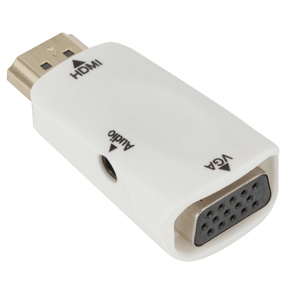 Đầu Chuyển Đổi Hdmi Sang Vga Với Giắc Cắm 3.5mm Fhd 1080p Cho Pc Laptop Tv Box