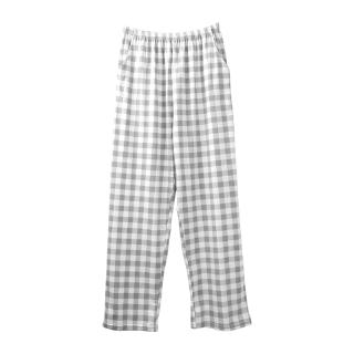 Quần ngủ cotton dài họa tiết sọc caro thời trang mùa hè cho nam