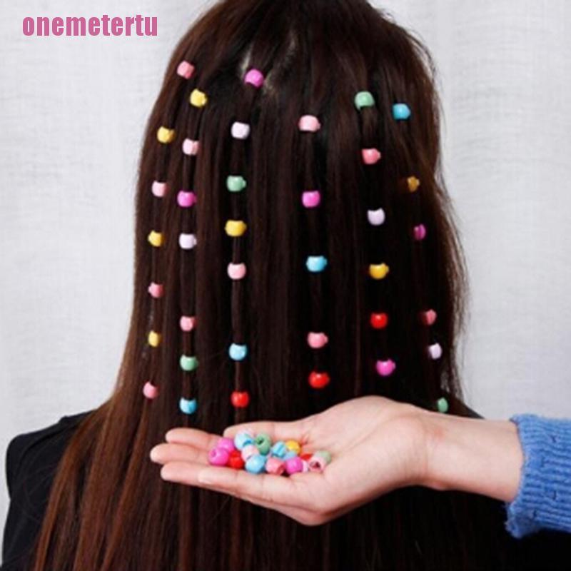 Set 100 kẹp tóc mini nhiều màu sắc dễ thương đáng yêu cho nữ