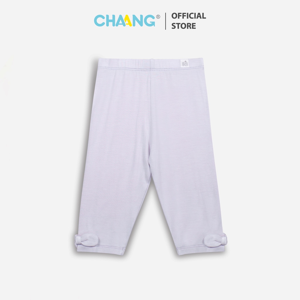 [CHAANG] Quần Legging lửng cho bé Active tím