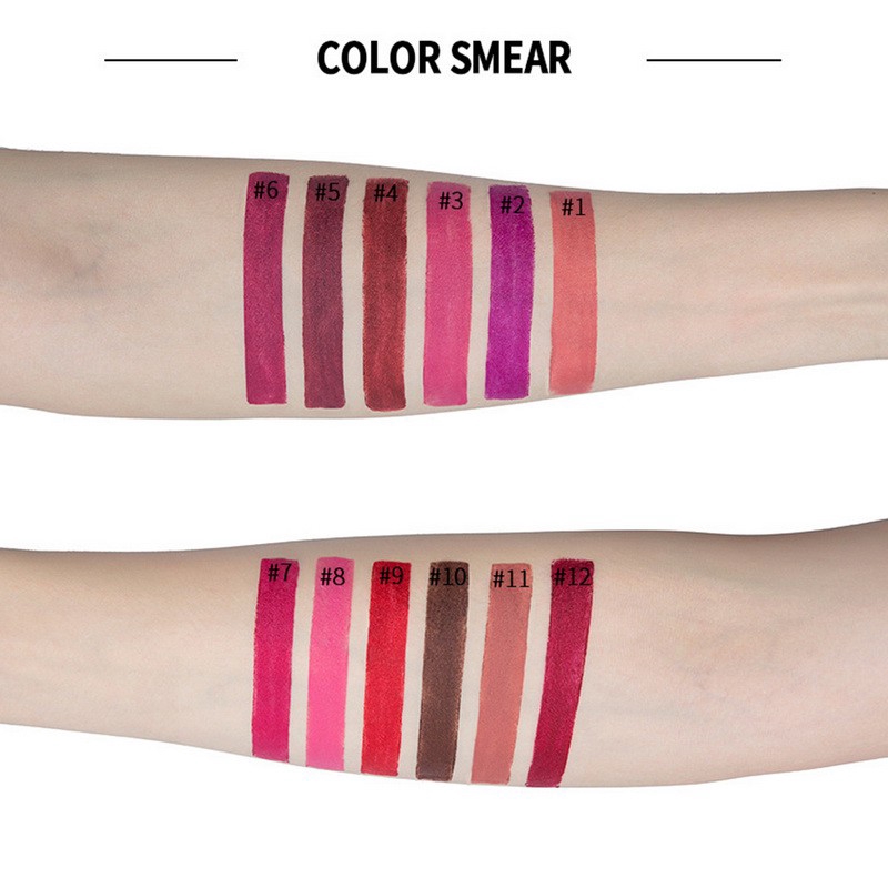 Son sáp lì kháng nước lâu trôi nhãn hiệu HANDAIYAN có 12 màu tùy chọn | BigBuy360 - bigbuy360.vn