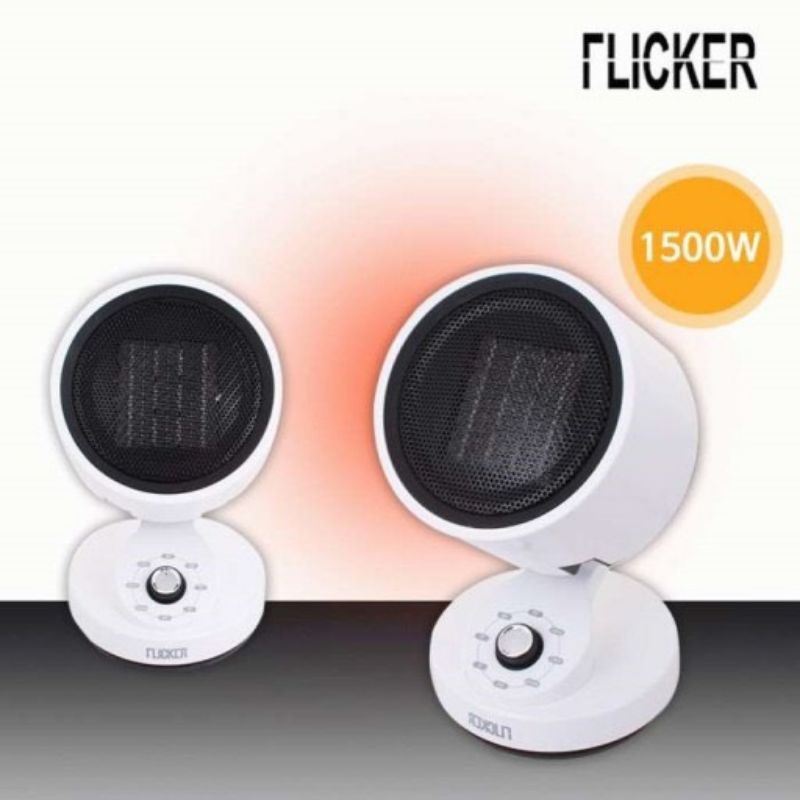 Quạt nóng lạnh Flicker PTC Circulator hàng nội địa Hàn Quốc