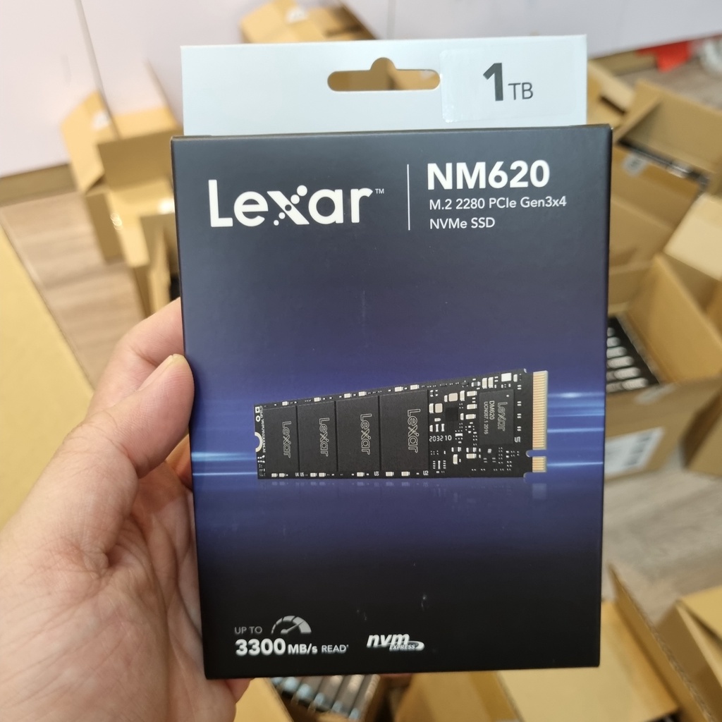 ✔️CHÍNH HÃNG MAI HOÀNG PP✔️ Ổ Cứng SSD M2 PCIe Lexar NM620 1TB M.2 2280 - Bảo hành 60 tháng | BigBuy360 - bigbuy360.vn