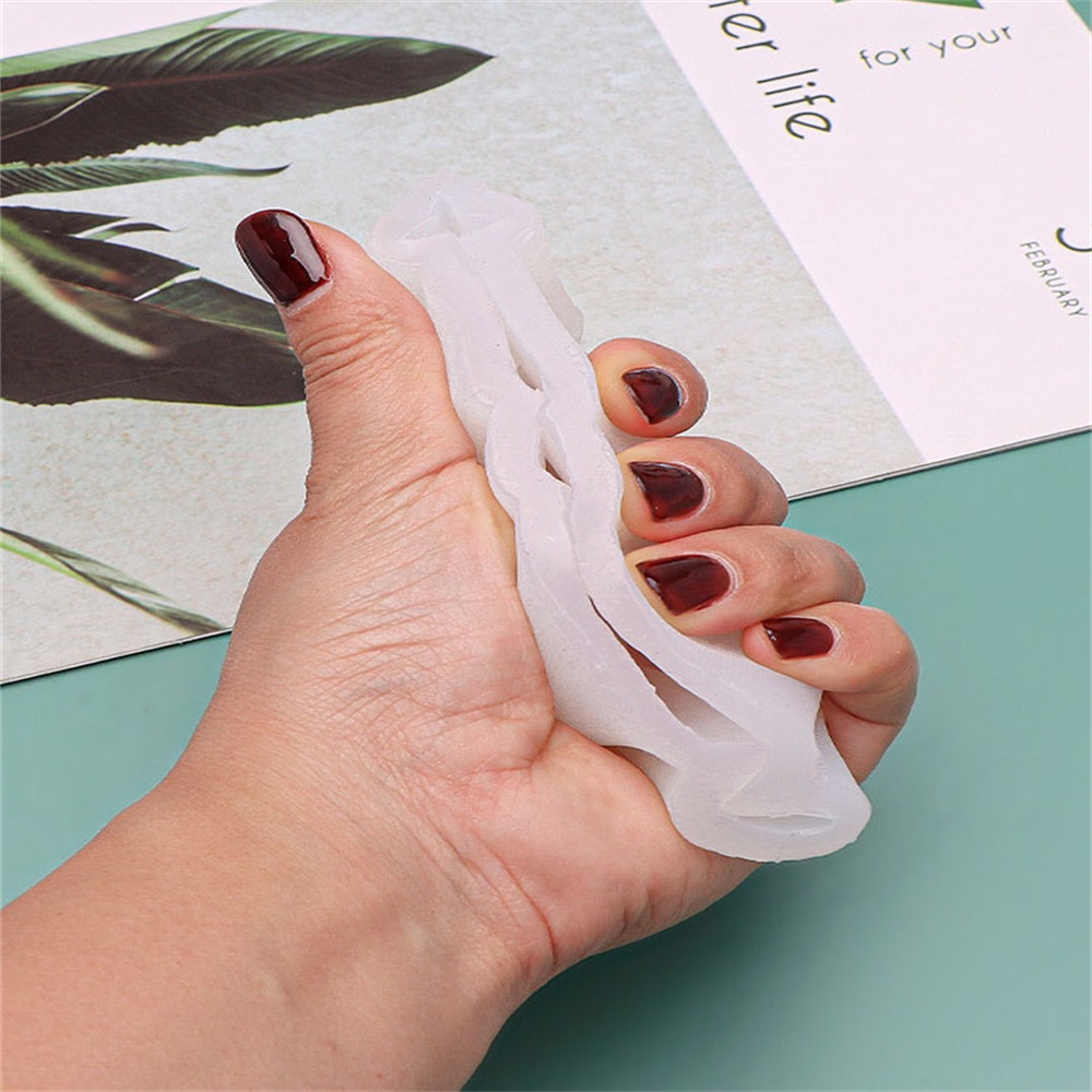 Khuôn Silicone Làm Nến / Xà Phòng Hình Cây Thông / Người Tuyết / Bánh Gừng DIY