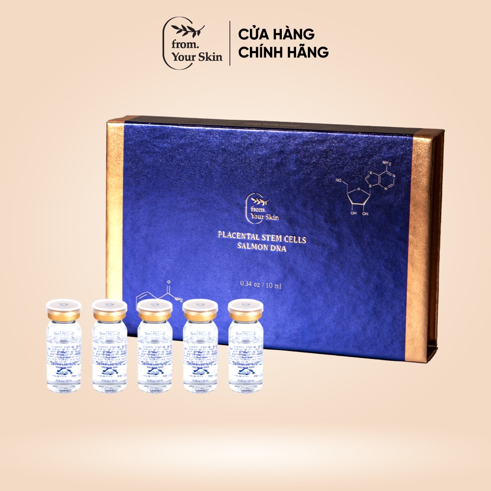 Tế bào gốc nhau thai cá hồi FROM YOUR SKIN Placental Stem cells Salmon DNA 50ml