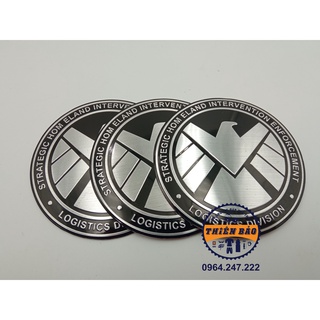 Tem dán xe logo Shield Vector Decal dán xe thân trắng nền đen #9