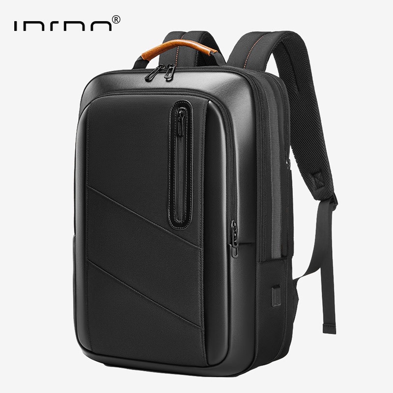 Balo da INRNN không thấm nước có cổng sạc USB thiết kế doanh nhân cho nam