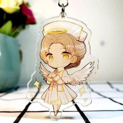 (Mica trong acrylic) Móc khóa Identity V quà tặng xinh xắn dễ thương in hình anime chibi nhiều mẫu M03